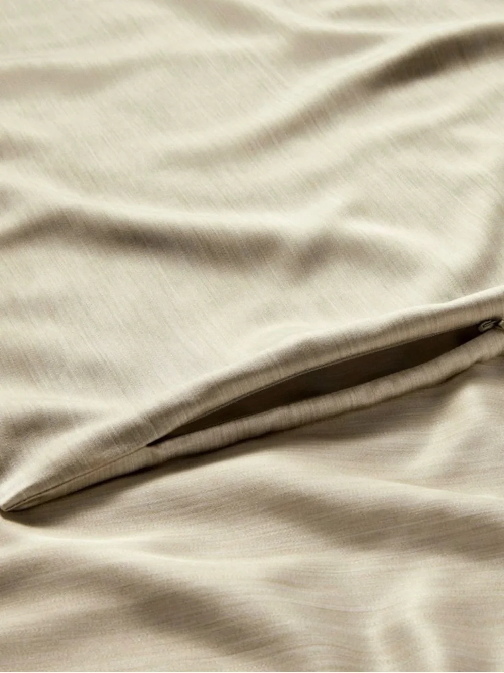 King Rayon from Bamboo Duvet Set Light Olive Green - Casaluna™